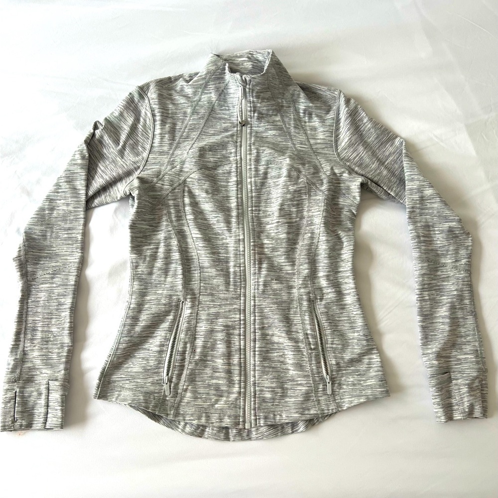 Lululemon Grey & White Mix Jacket